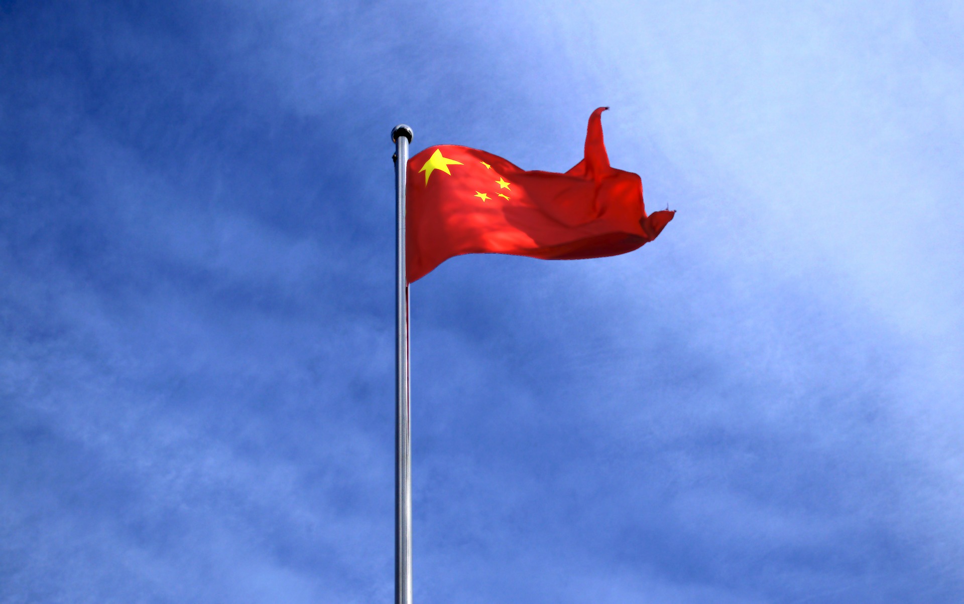Die chinesche Flagge.