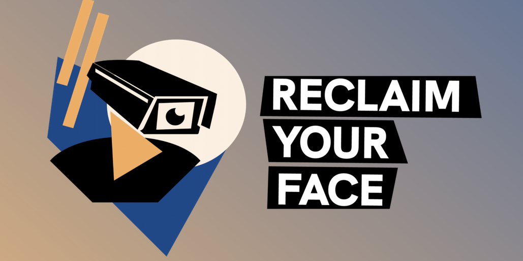 Banner des Projekts Reclaim Your Face