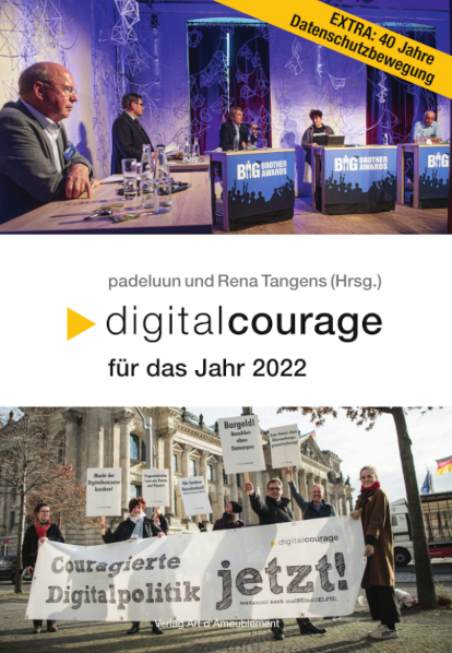 Cover Digitalcourage Jahrbuch 2022