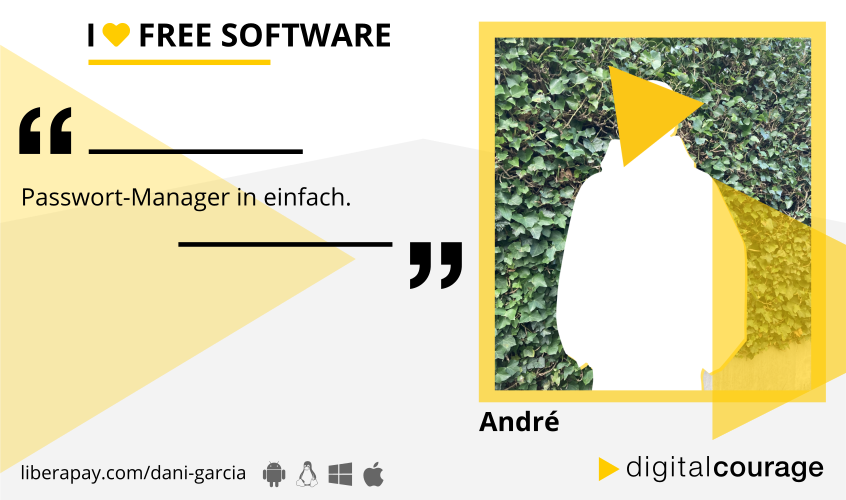 Infokachel für Vaultwarden.