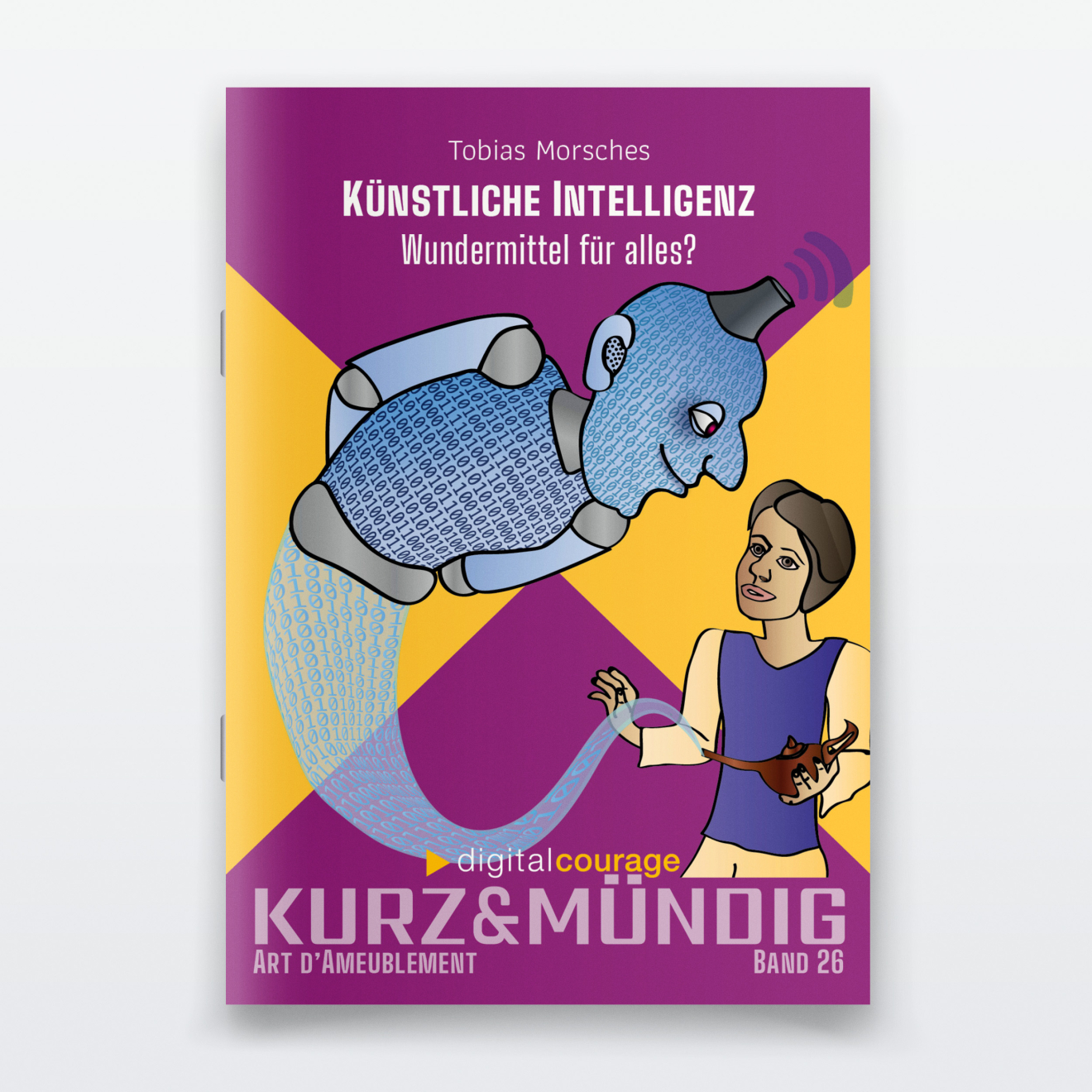 Cover vom kurz&mündig Band "Küstliche Intelligenz"
