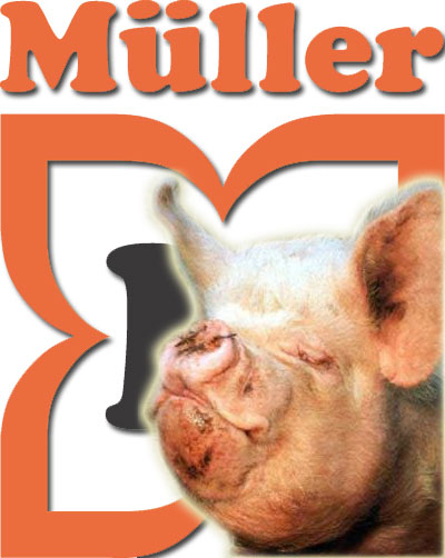 Drogeriekette Müller und das Borstenschwein