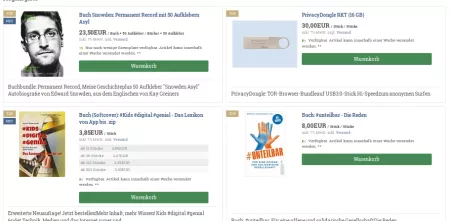 Screenshot https://shop.digitalcourage.de/ 