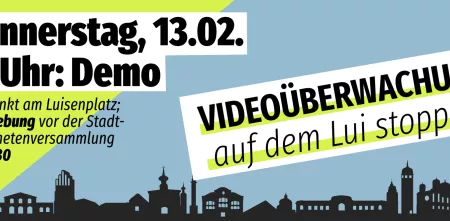 Gegen Videoüberwachung auf dem Lui