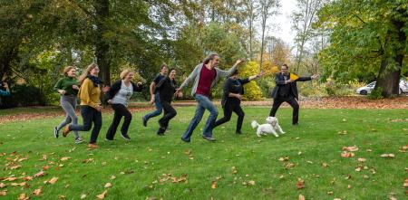 Ein Teil des Teams von Digitalcourage.