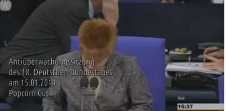 Screenshot der „Antiüberwachungssitzung“ (2014).