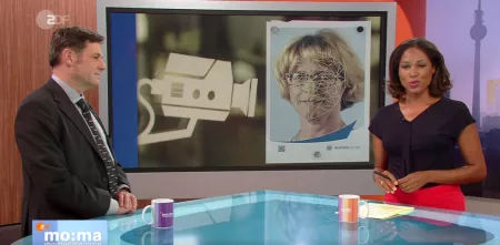 padeluun in der Sendung „mo:ma“ des ZDF.