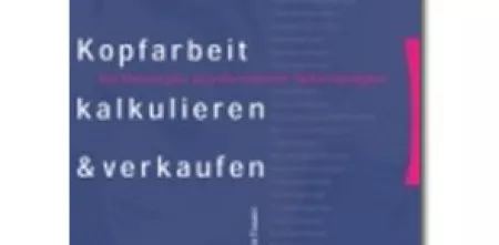 Buchcover: „Kopfarbeit kalkulieren & verkaufen“.