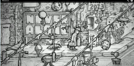 Still vom einem Animationsfilm "Nothing to fear".
