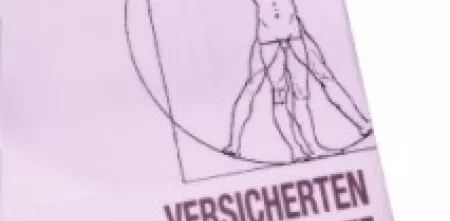 Rechter Rand einer Krankenkassenkarte.