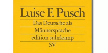 Buchcover von Luise E. Pusch („Deutsch als Männersprache“).