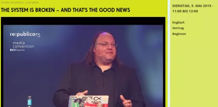 Screenshot von einem Teil der re:publica 2015.