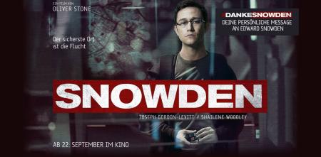 Filmplakat "Snowden"