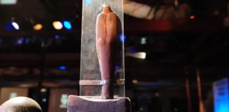 Die BBA-Statue.
