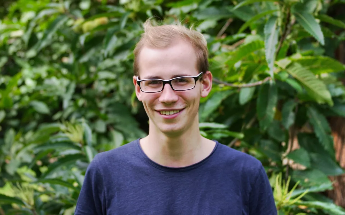 Portraitaufnahme von David Leeuwestein.