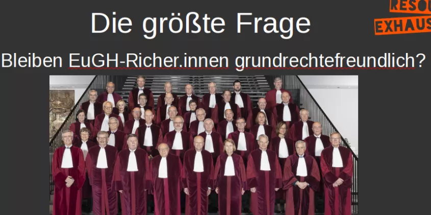 Screenshot aus dem Vortrag: Vorsicht Vorratsdatenspeicherung auf dem 36C3