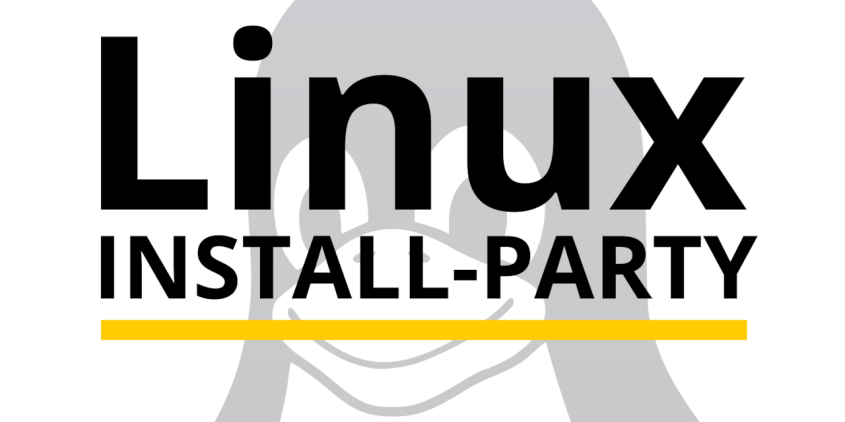 Linux-Install-Party, Lizenz: Public Domain/CC0 1.0