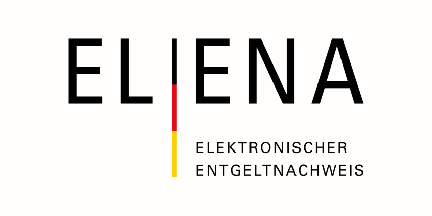 Logo „ELENA – Elektronischer Entgeltnachweis“