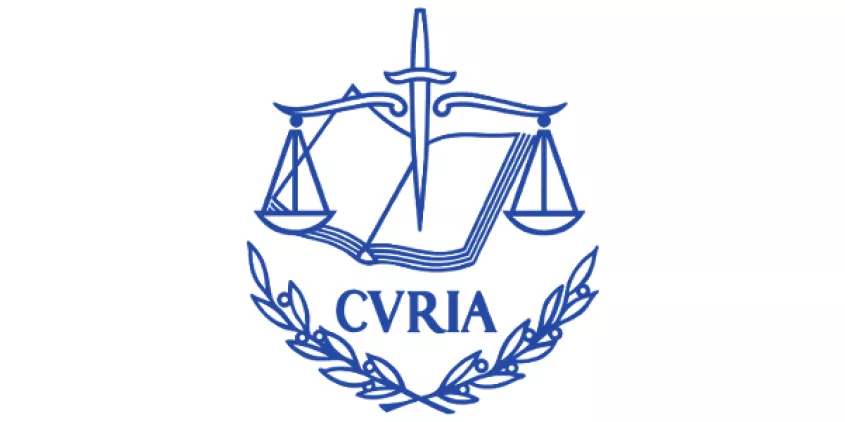 Logo des Europäischen Gerichtshofs.