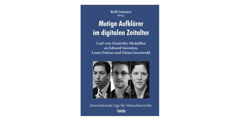 Buchcover „Mutige Aufklärer im digitalen Zeitalter“.