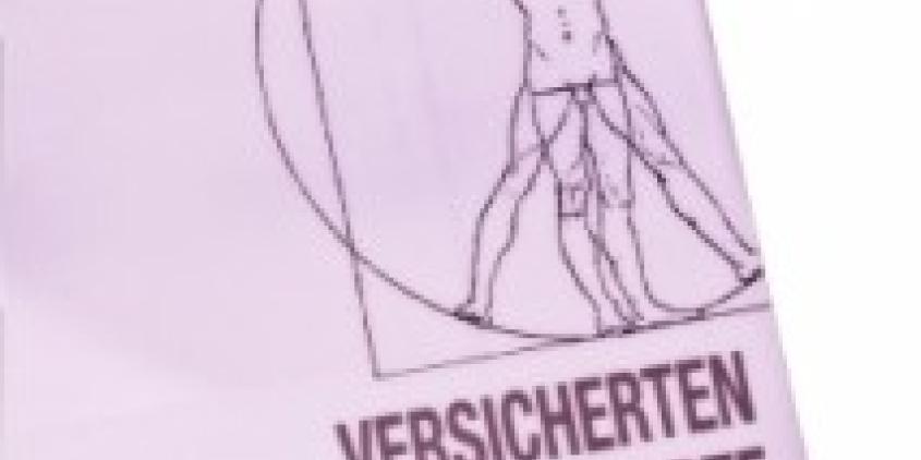 Rechter Rand einer Krankenkassenkarte.