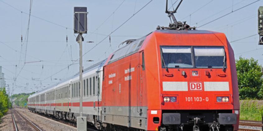 Ein ICE der Deutschen Bahn.