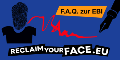 FAQ zur #ReclaimYourFace EBI - Europäische Bürger.inneninitiative