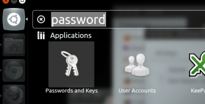 Screenshot mit einem Textfeld, in dem "password" steht.