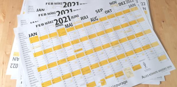 Die Neuen Kalender 2021 Sind Da Digitalcourage politischer kalender 2021