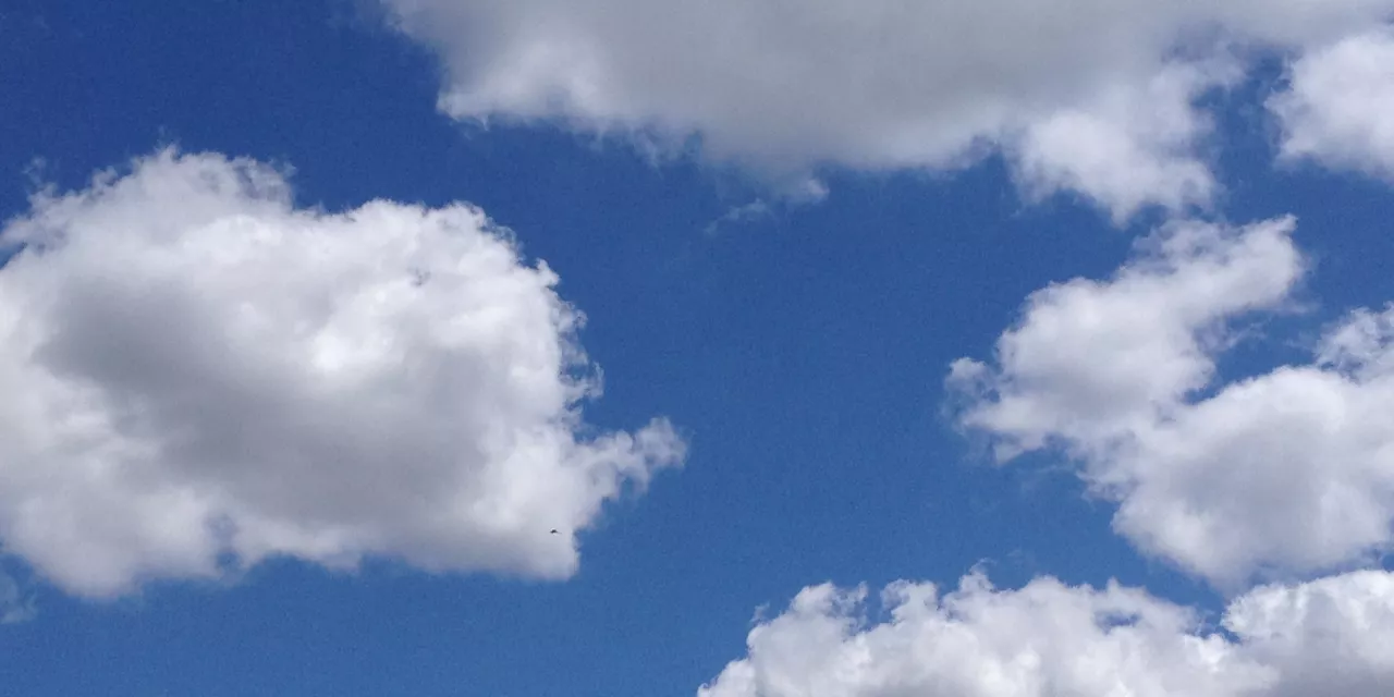 Wolken am Himmel.