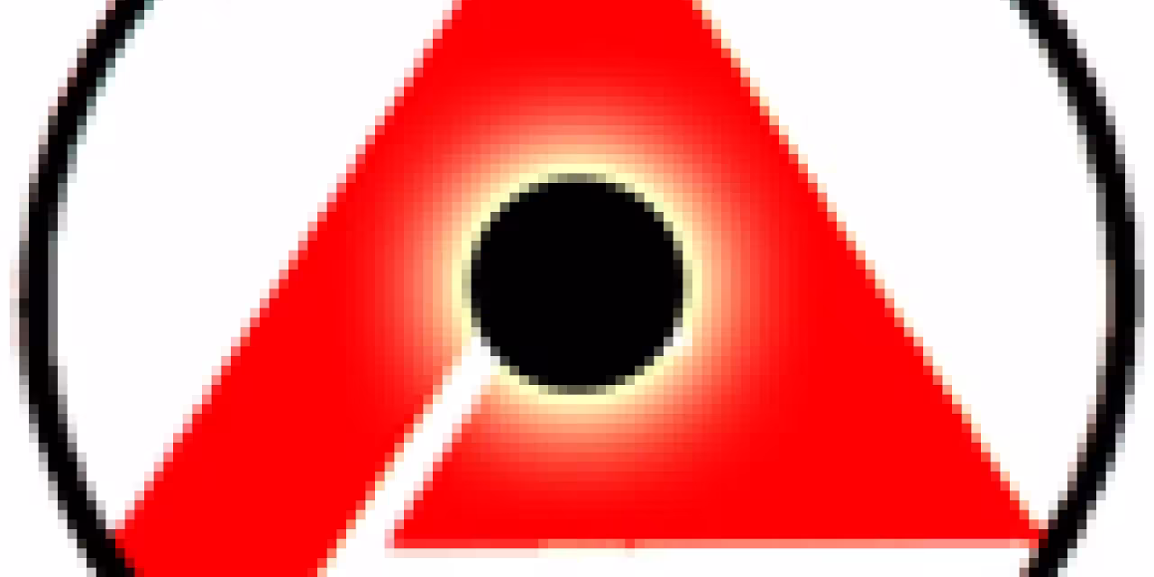 Verfremdetes Logo des Arbeitsamtes.
