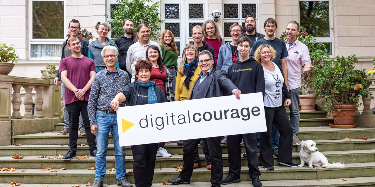 Das Team von Digitalcourage.
