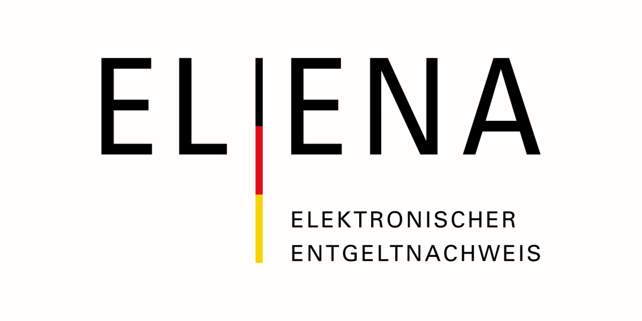 Logo „ELENA – Elektronischer Entgeltnachweis“