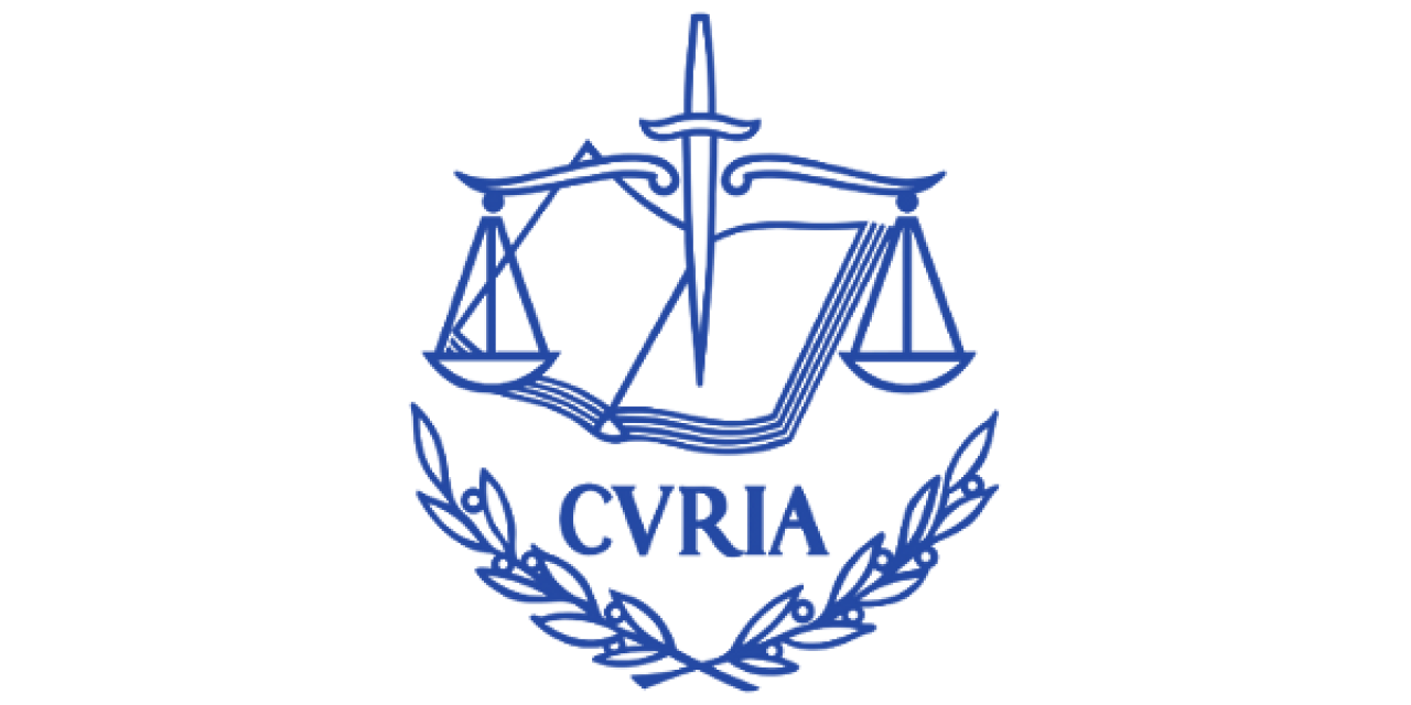 Logo des Europäischen Gerichtshofs.