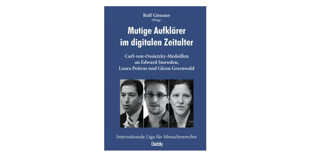 Buchcover „Mutige Aufklärer im digitalen Zeitalter“.