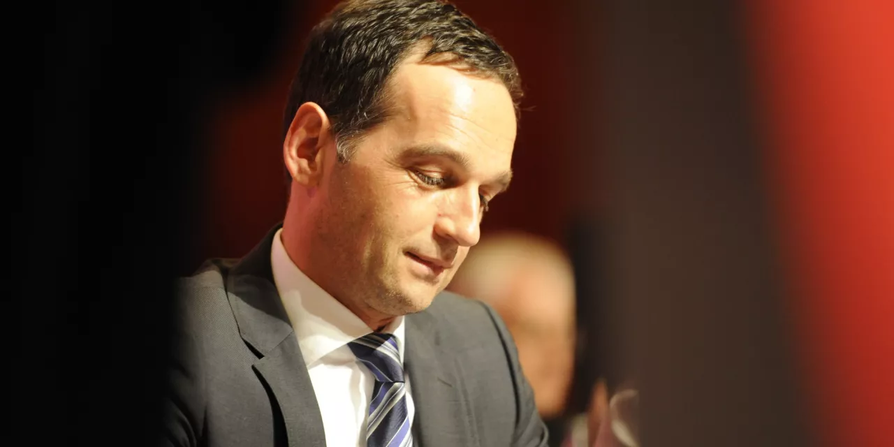 Portraitaufnahme von Heiko Maas.