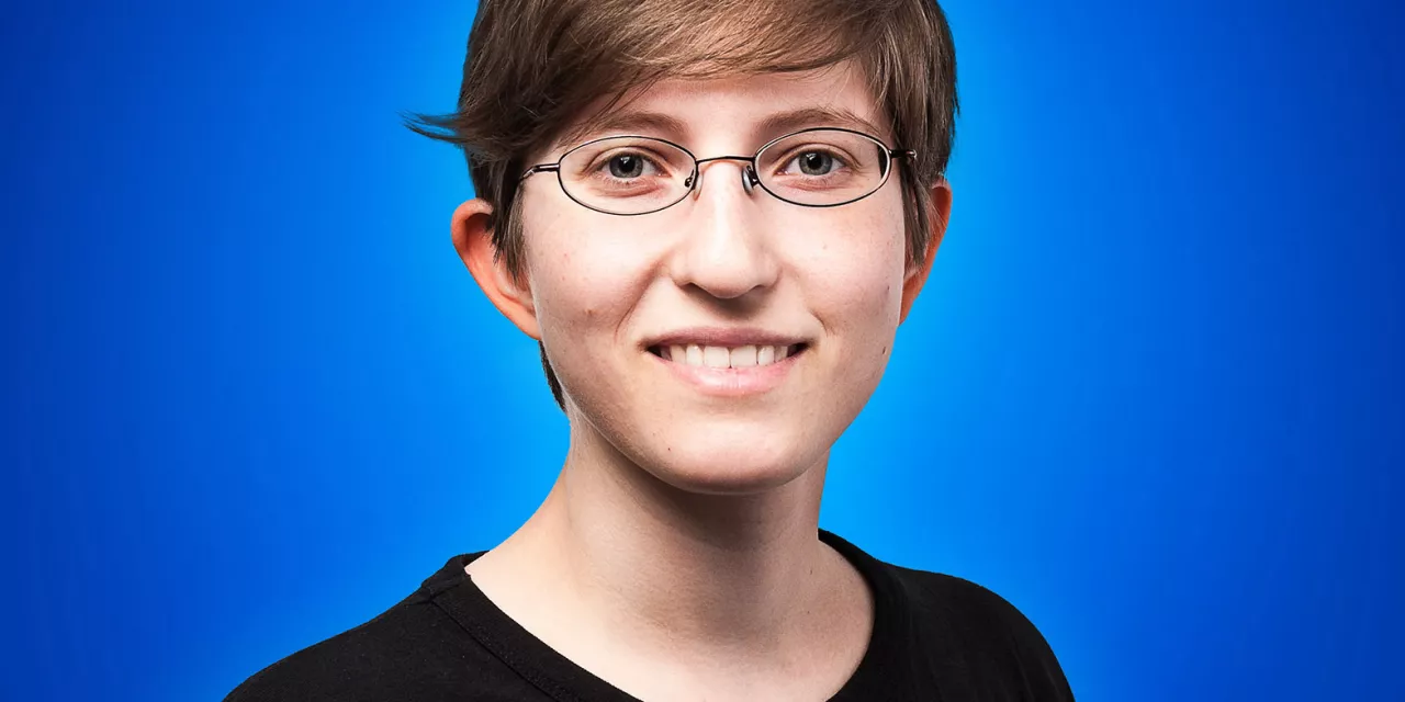 Portraitaufnahme von Julia Reda.