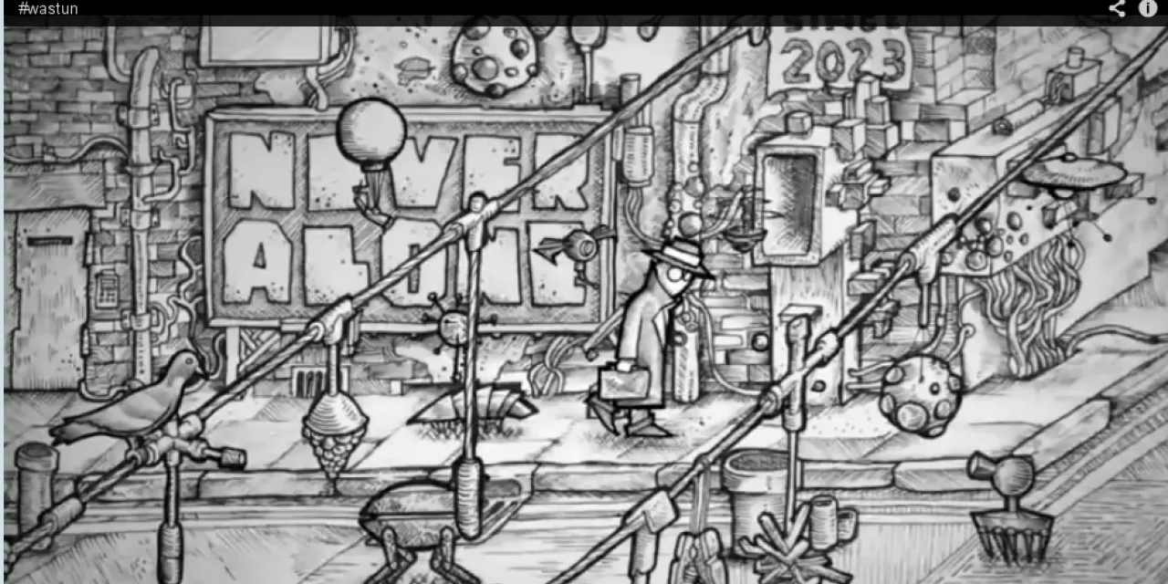 Still vom einem Animationsfilm "Nothing to fear".
