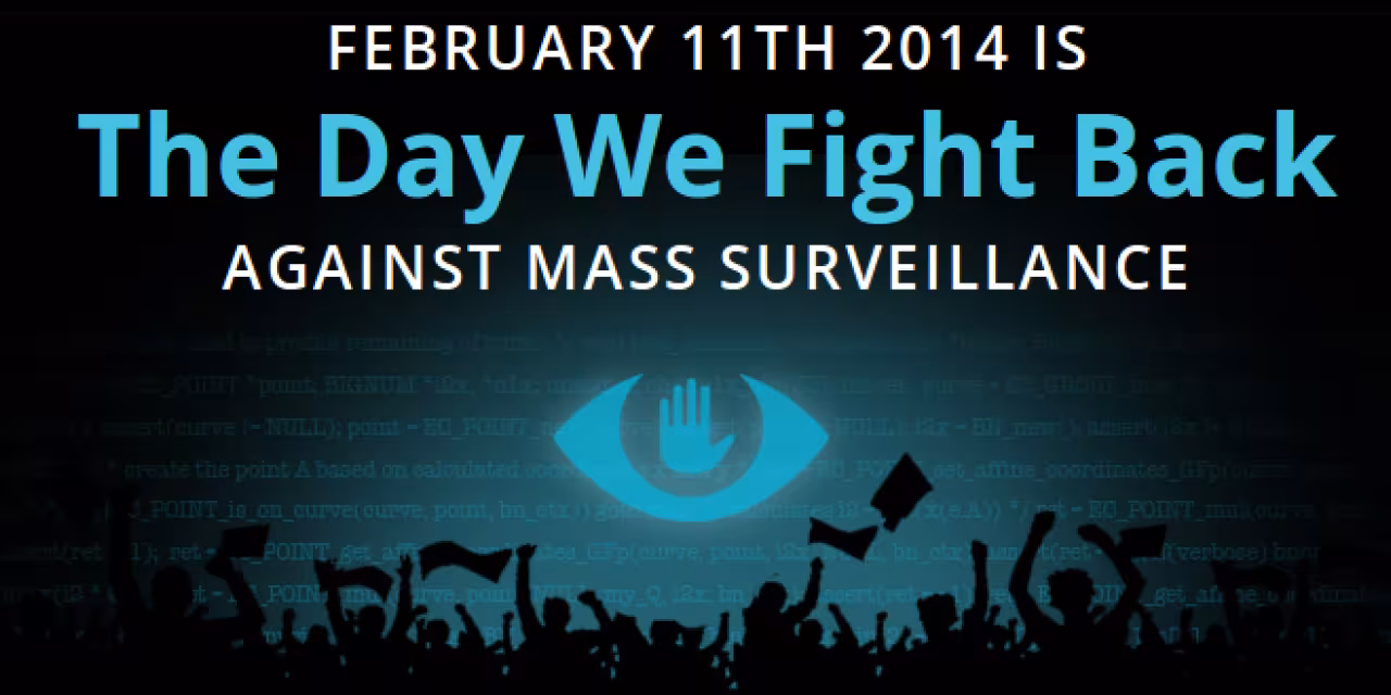 Banner: "The Day We Fight Back".