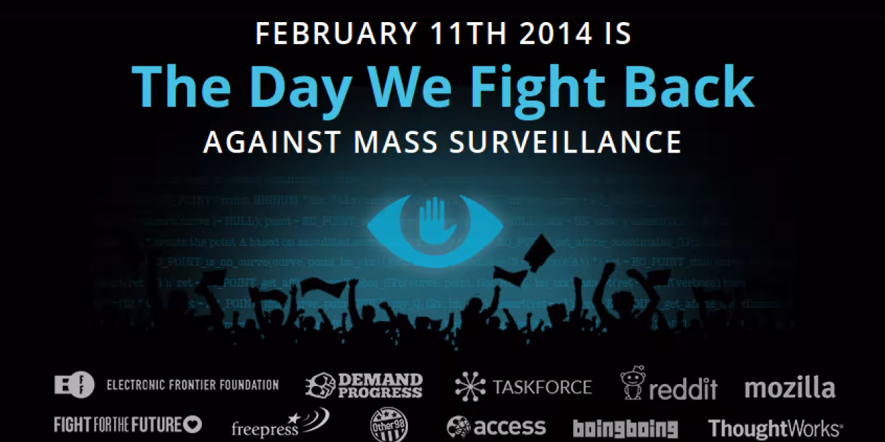 Banner: "The Day We Fight Back".